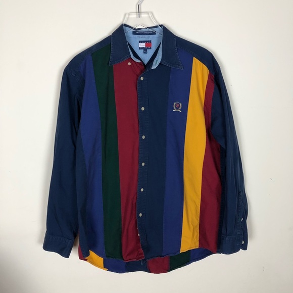 Tommy Hilfiger Other - Vintage 90’s Tommy Hilfiger Striped Button Down